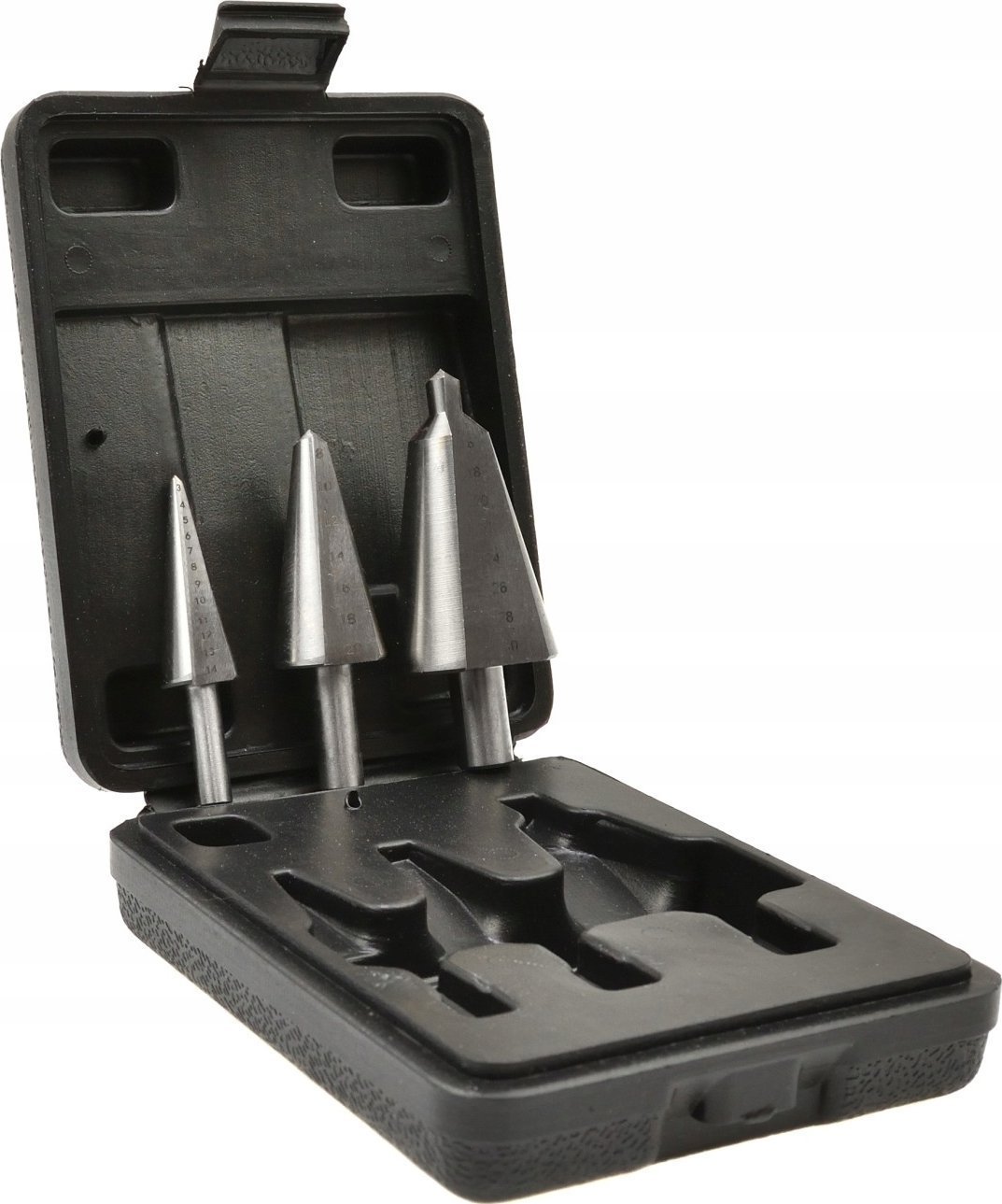 Geko Wiertło Zestaw wierteł bezstopniowych 3szt. 3-30mm 50