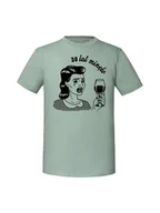 Koszulki i topy damskie - Męska koszulka z nadrukiem - 30 lat minęło kobieta płacz Miętowy L - miniaturka - grafika 1