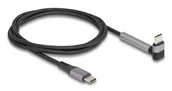 Kable USB - DeLOCK 81172 kabel USB USB 2.0 1,5 m USB C Czarny, Szary - miniaturka - grafika 1