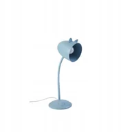 Lampy stojące - Lampka biurkowa Pina niebieska E27 Inspire - miniaturka - grafika 1