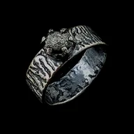 Pierścionki - Pierścionek Diament surowo - miniaturka - grafika 1