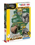 Puzzle - Clementoni Puzzle 180 National Geo Kids Wildlife Expedition - miniaturka - grafika 1