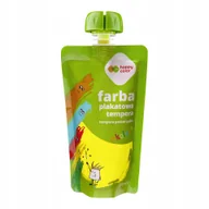 Przybory szkolne - Farba plakatowa tempera neonowa żółta 100ml HA 3310 0100-01 HAPPY COLOR - miniaturka - grafika 1