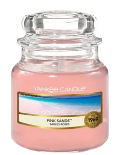 Yankee Candle Classic Small Jar świeca zapachowa Pink Sands 104g - Świece - miniaturka - grafika 1