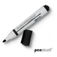 Przybory szkolne - Penword Marker suchościeralny czarny (12szt) - miniaturka - grafika 1