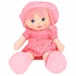DUŻA LALKA SZMACIANA PRZYTULANKA 55CM MIĘKKA LALA MASKOTKA RÓŻNE KOLORY - Lalki dla dziewczynek - miniaturka - grafika 1