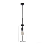 Lampy sufitowe - CORD LAMPA WISZĄCA CZARNY 1X40W E27 - miniaturka - grafika 1
