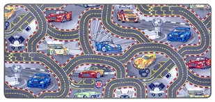 Chodnik dziecięcy Hanse Home Play Race Track, 90x200 cm - Dywany dla dzieci - miniaturka - grafika 1