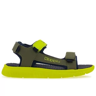 Sandały Kappa Kana 260886MFK-3331 - zielone - Buty dla dziewczynek - miniaturka - grafika 1