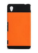 Etui i futerały do telefonów - Slim Armor Sony Xperia M4 Aqua Pomarańczowy - miniaturka - grafika 1