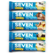 Batoniki - 7NUTRITION SEVEN PROTEIN BAR ZESTAW 5x 77G DUŻY BATON PROTEINOWY 3,7G CUKRU - miniaturka - grafika 1