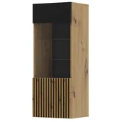 Witryny - Witryna podwieszana z lamelami na froncie F8-B45 - miniaturka - grafika 1