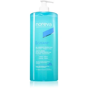 Noreva Eczeane Gentle Liquid Ultra-Moisturizing Gel żel pod prysznic do twarzy i ciała 1000 ml - Kosmetyki do kąpieli - miniaturka - grafika 1