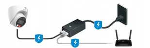ZASILACZ do KAMER IP MONITORING POE POE-48/NX 24W - Akcesoria do monitoringu - miniaturka - grafika 3