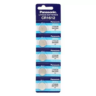 Bateria litowa, CR1612, 3V, Panasonic, blistr, 5-pack - Baterie i akcesoria - miniaturka - grafika 1