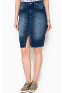 Spódnice - Damska spódnica mini Wrangler SPLIT SKIRT W28 - miniaturka - grafika 1