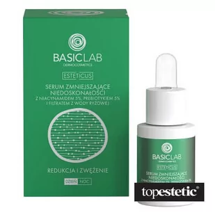 BasicLab BasicLab Esteticus serum zmniejszające niedoskonałości z 5% Niacynamidem 30ml - Serum do twarzy - miniaturka - grafika 1