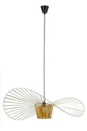 Lampy sufitowe - KingHome Lampa wisząca CAPELLO FI 100 złota - miniaturka - grafika 1