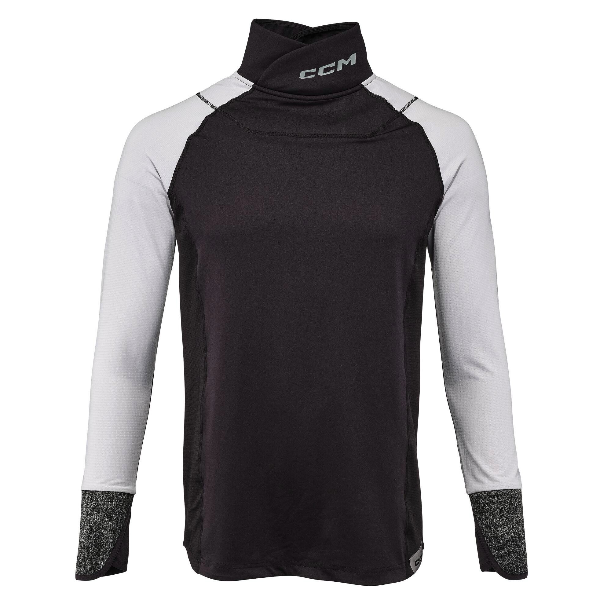 Koszulka CCM Tacks BASE LAYER NECK GUARD SHIRT Youth S/M