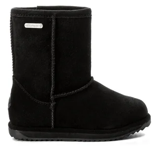 Śniegowce EMU Australia Brumby Lo K10773 Czarny - Buty dla chłopców - miniaturka - grafika 1