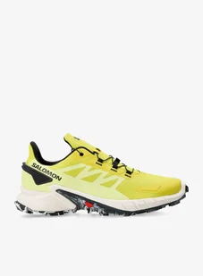 Buty trailowe Salomon Supercross 4 - sulphur/vanila/black - Buty zimowe męskie - miniaturka - grafika 1