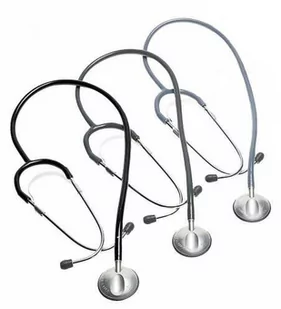 Riester anestophon-ciemnoszary Stetoskop z płaską aluminiową głowicą - Urządzenia medyczne - miniaturka - grafika 1