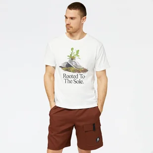Męska Koszulka z krótkim rękawem NEW BALANCE NB ATHLETICS LEGACIES ROOTED TEE NBMT23570WT – Biały - Koszulki męskie - miniaturka - grafika 1