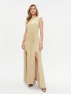 Sukienki - Rinascimento Sukienka wieczorowa CFC0115306003 Złoty Regular Fit - miniaturka - grafika 1