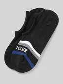 Skarpetki męskie - Skarpetki stopki z elastycznym, prążkowanym ściągaczem w zestawie 2 szt. - miniaturka - grafika 1