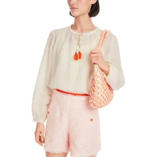 Marc Cain Bluzka Loose fit - Bluzki damskie - miniaturka - grafika 1