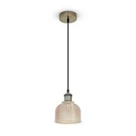 Lampy sufitowe - V-TAC Glass Metal Series Wisząca V-TAC 3732 - miniaturka - grafika 1