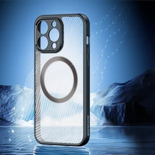 Pancerne etui iPhone 14 Pro kompatybilne z MagSafe Dux Ducis Aimo Mag - czarne - Etui i futerały do telefonów - miniaturka - grafika 6