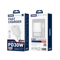 Ładowarki do telefonów - JELLICO ładowarka sieciowa EU53 PD 30W 1xUSB-C + kabel USB-C - Lightning Biały - miniaturka - grafika 1