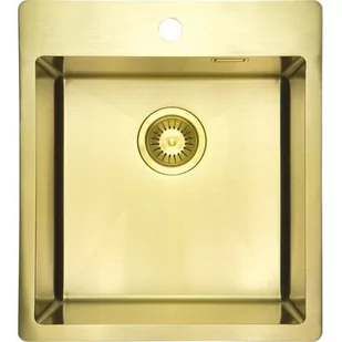 Zlewozmywak DEANTE Olfato Precious ZPO R10A Złoto szczotkowane - Zlewozmywaki - miniaturka - grafika 1