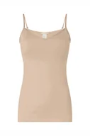 Koszulki i topy damskie - Podkoszulka z bawełny merceryzowanej watowany model Cotton Seamless - Hanro - miniaturka - grafika 1