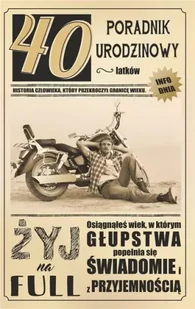 . Karnet 40 Urodziny AB U10 - Pozostałe książki - miniaturka - grafika 2