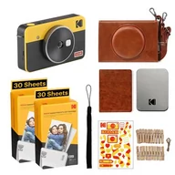 Aparaty natychmiastowe - Kodak Mini Shot 2 żółty zestaw - miniaturka - grafika 1