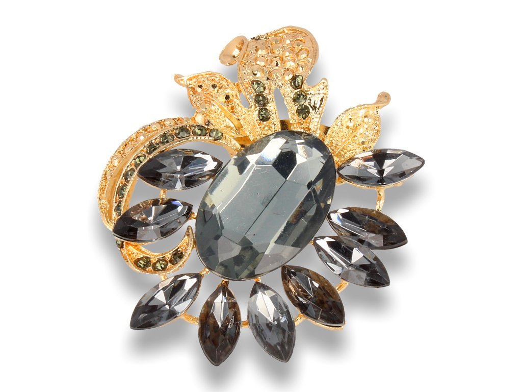 Broszka Damska Kwiatek