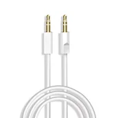 Kable - Dudao Kabel  Jack 3.5mm Jack 3.5mm 2m biały 78722 78722 - miniaturka - grafika 1