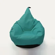 Fotele i pufy dla dzieci - Pufa Worek Dla Dzieci Tipi Lazur - miniaturka - grafika 1
