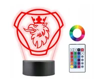 Lampy stojące - Lampka Nocna KIEROWCY TIRA TIR SCANIA 3D Led Imię - miniaturka - grafika 1