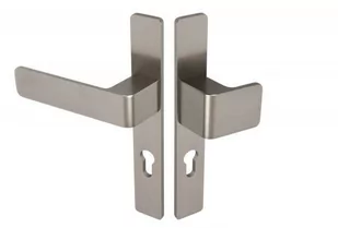 Gałko-klamka Wala na szyldzie długim L-72 H6S36L/G5S50/S5S34G6 (rękojeść 36 mm, szyld 34 mm) powłoka inox, lewa - Klamki - miniaturka - grafika 1