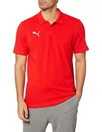 Koszulki męskie - Puma męska koszulka polo Teamgoal 23 Casuals Red M 656579 - miniaturka - grafika 1