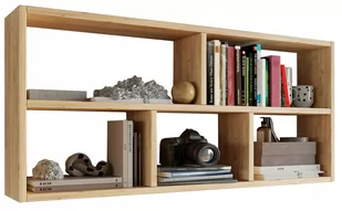 Półka Wisząca Teo Dąb Sonoma Na Książki Zdjęcia - Półki do salonu - miniaturka - grafika 1