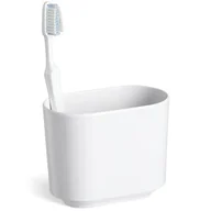 Kubki na szczoteczki do zębów - Umbra Kubek na Szczoteczki STEP Biały Nowoczesny Łazienka - miniaturka - grafika 1