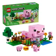 Klocki - Lego Minecraft Dom Prosiaczka Zestaw Klocki 238 El. 7+ - miniaturka - grafika 1