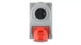 PCE Gniazdo siłowe z wyłącznikiem seria COMBO-POL 32A 400V 3P+Z+N wył. 0-1 96062540W - Osprzęt siłowy - miniaturka - grafika 3