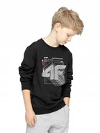 Bluzy dla dziewczynek - Bluza dziecięca 4F HJZ21-JTSML003-20S 122 - miniaturka - grafika 1