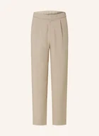 Spodnie męskie - Calvin Klein Chinosy Relaxed Tapered Fit beige - miniaturka - grafika 1