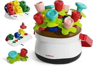 Top Bright zestaw edukacyjny 3+ Kwiatki w Doniczce pod Choinkę prezent - Zabawki interaktywne dla dzieci - miniaturka - grafika 1